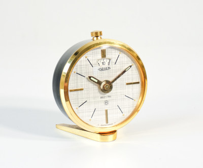 Orologio sveglia JAEGER Recital, carica a otto giorni. Svizzera, Anni 50