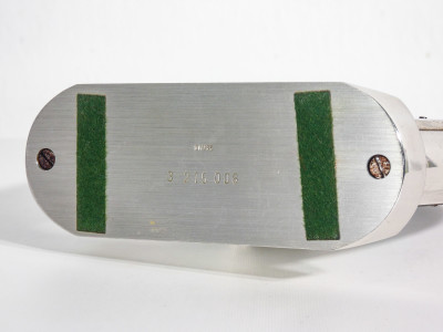 Orologio da tavolo JAEGER LECOULTRE Etrier pour Hermès a baguette, cal. 250 ref. 3 215 006. Svizzera, Anni 90