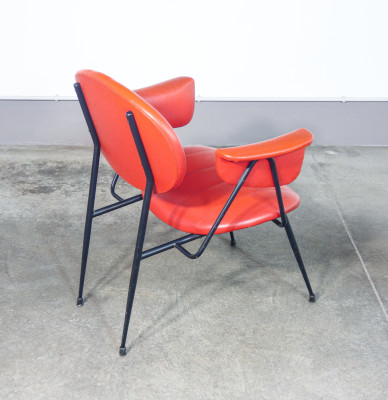 Poltroncina vintage design italiano degli anni 50. Italia, Anni 50