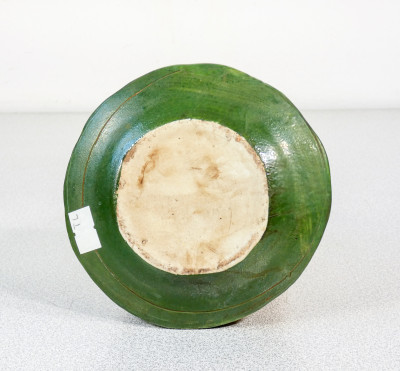 Scultura in porcellana dipinta, tributo d'altare di Dita di Buddha. Cina