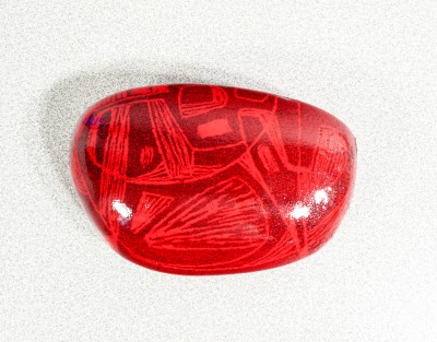 Scultura soprammobile in ceramica smaltata design Victor CERRATO. Italia, Anni 60