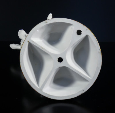 Gruppo scultoreo in porcellana firmata Giuseppe CAPPÉ Ratto delle Sabine. Italia, Anni 60