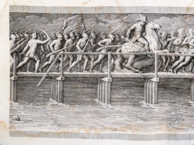 Incisione ottocentesca su dipinto di Andrea APPIANI (1754-1817). Fasti di Napoleone. Milano, Primo Ottocento