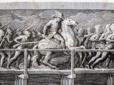 Incisione ottocentesca su dipinto di Andrea APPIANI (1754-1817). Fasti di Napoleone. Milano, Primo Ottocento