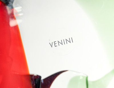 Vaso in vetro soffiato policromo Kukinto, design Timo SARPANEVA per VENINI. Italia, 2010