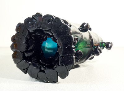 Vaso in resina Nugget design Gaetano PESCE per FISH Design. Italia, 2018