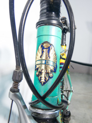 Bicicletta da corsa Edoardo BIANCHI modello Alloy Pro. Italia, Anni 90