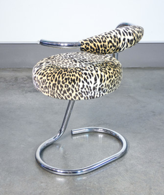 Coppia di sedie Cobra, design Giotto STOPPINO. Italia, Anni 70