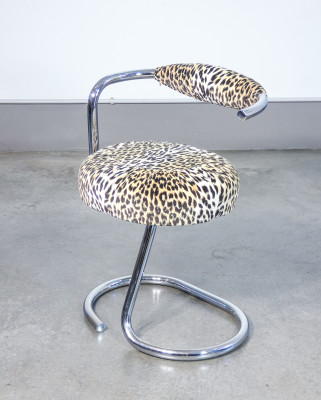Coppia di sedie Cobra, design Giotto STOPPINO. Italia, Anni 70