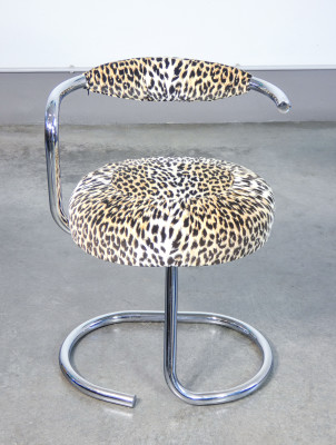 Coppia di sedie Cobra, design Giotto STOPPINO. Italia, Anni 70