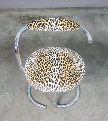 Coppia di sedie Cobra, design Giotto STOPPINO. Italia, Anni 70