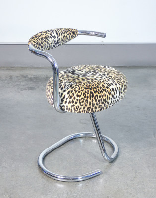 Coppia di sedie Cobra, design Giotto STOPPINO. Italia, Anni 70