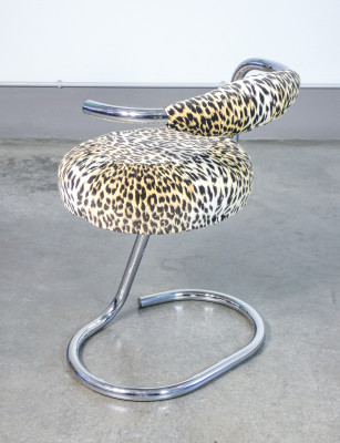 Coppia di sedie Cobra, design Giotto STOPPINO. Italia, Anni 70
