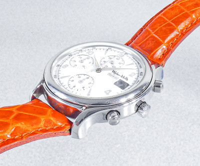 Cronografo automatico WYLER VETTA mod. 1105.47 cal. 2892-2. calendario a ore 3. Svizzera, Anni 90