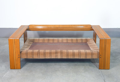 Divano a due posti serie Artona design Afra & Tobia SCARPA per MAXALTO. Italia, Anni 70