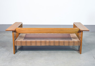 Divano a due posti serie Artona design Afra & Tobia SCARPA per MAXALTO. Italia, Anni 70