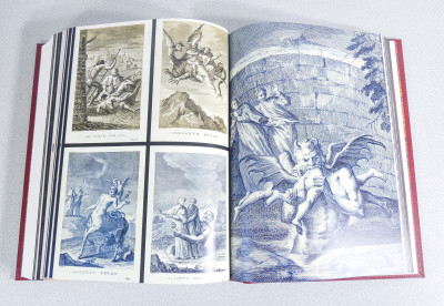 La DIVINA COMMEDIA, illustrata da William BLAKE e Andrea MARICONTI. Ampia sezione iconografica con 274 immagini tratte da codici, illustrazioni e opere d'arte ispirate alla Commedia. Numerata 1425/1499. UTET Grandi Opere. Torino, 2013