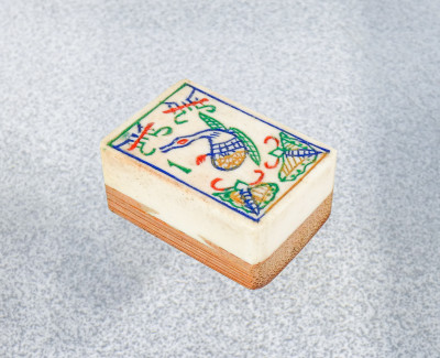 Gioco del Mah Jong con manuale di gioco e scatola originale. Cina, Anni 30