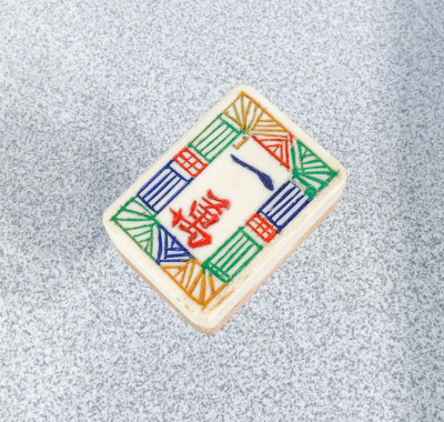 Gioco del Mah Jong con manuale di gioco e scatola originale. Cina, Anni 30
