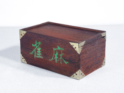 Gioco del Mah Jong con manuale di gioco e scatola originale. Cina, Anni 30
