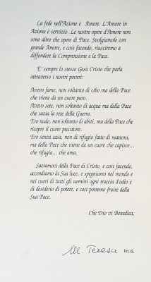 Pacem Te Poscimus Omnes, silloge di dichiarazioni sulla pace di importanti personalità, corredata da litografie di Giacomo MANZÙ. Numerata 44/250. Il Cigno Editore. Roma, 1989