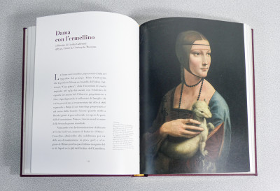 Libro da collezione LEONARDO Il Genio, edizione limitata e numerata 202/300, bassorilievo in bronzo. Scripta Maneant per Priuli & Verlucca. Italia, 2018