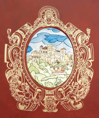Libro da collezione ROCCHE, CASTELLI e ANTICHI MANIERI Piemonte, con formella di Ugo NESPOLO. Edizione limitata e numerata 674/999. ARS Edizioni d'Arte. Italia, 1998