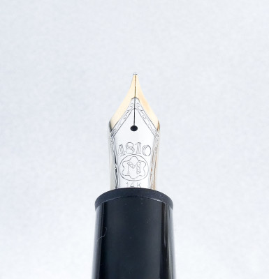 Penna stilografica MONTBLANC Meisterstuck n°146, Pennino F, caricamento a stantuffo, astuccio e confezioni originali. West Germany, Anni 80