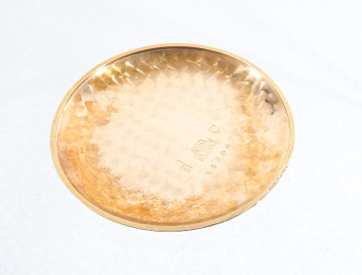 Cronografo da polso VETTA 130, cassa in oro 18k cal. Valjoux 23. Svizzera, Anni 40