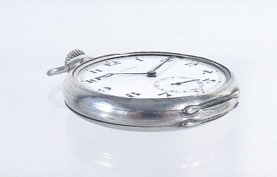 Orologio da tasca LONGINES cal 18.69N in argento 800. Svizzera, Anni 40