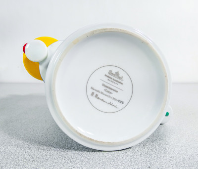 Servizio da caffé Color, design Marcello MORANDINI per ROSENTHAL, scatola e certificato originali. Germania, 1989