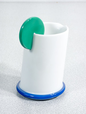 Servizio da caffé Color, design Marcello MORANDINI per ROSENTHAL, scatola e certificato originali. Germania, 1989