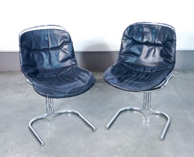 Set di quattro sedie Radiofreccia, design Gastone RINALDI per RIMA. Italia, Anni 70