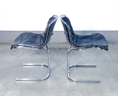 Set di quattro sedie Radiofreccia, design Gastone RINALDI per RIMA. Italia, Anni 70