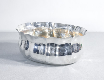 ?? VASO CENTROTAVOLA SHEFFIELD SILVER PLATED METALLO PLACCATO ARGENTO VINTAGE