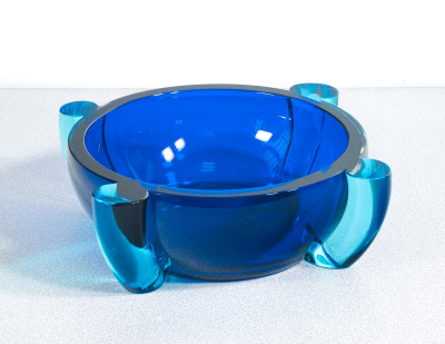 Vaso, coppa Rosamunda, design Marie Tina AUFIERO per VENINI. Italia, 1991