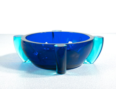 Vaso, coppa Rosamunda, design Marie Tina AUFIERO per VENINI. Italia, 1991